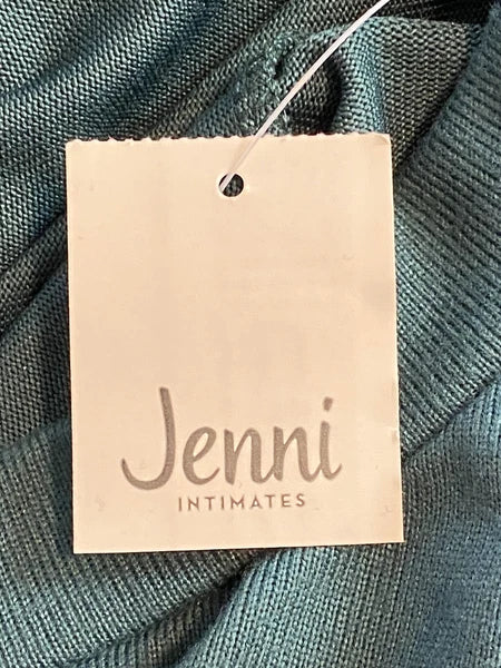Jenni Women's Crewneck Long Sleeve Pajama Set June Bug Buffalo Check XL