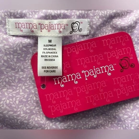 Mama Pajama Lavender Sleepwear Set