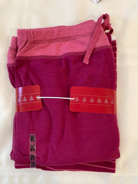 Sonoma Vintage Women's 2pc Maroon Striped Sleepwear Set - Med - NWT/Sealed