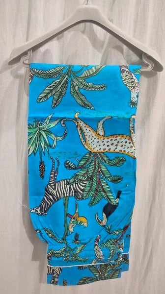 Handmade Handcrafted Indian Cotton Night Suit (PJ Set) For Women