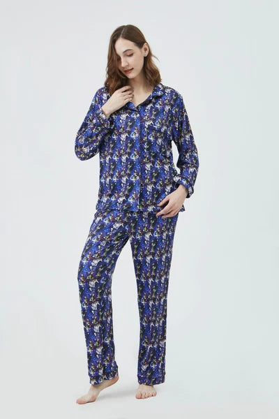 Nightmare Before Christmas Pajama Sets Long Sleeve Full-Length Bottom Size Large