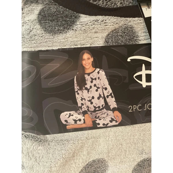 Disney Mickey 2 piece Lounger Pajama Set Large NWT Separates