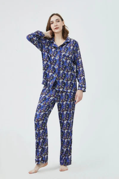 Nightmare Before Christmas Pajama Sets Long Sleeve Full-Length Bottom Size Large