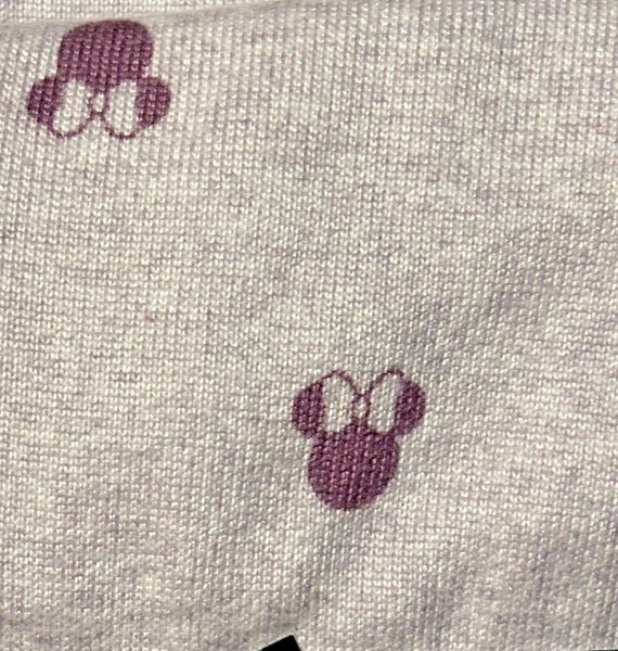 Disney Minnie Mouse Women's 2 Piece Cozy Pajama Set Purple Med M NWT