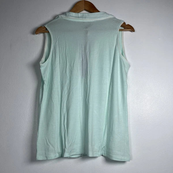 Hale Bob Sleeveless Modal Pajama Set Women's Small NWT In Green