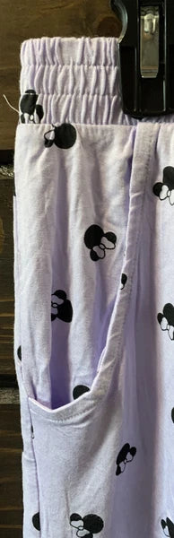 Disney Pajamas Set for women’s Purple Size L