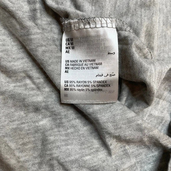 Charter Club Intimates V-Neck Pajama Shirts Bundle Grey & Deep Lagoon Teal Blue