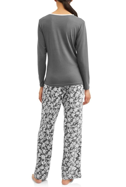 Mayfair Women's Spandex Pajama Set - L